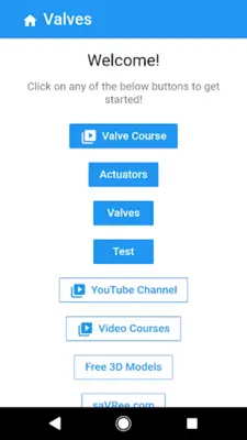Valves android App screenshot 1