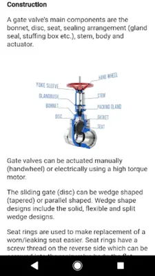 Valves android App screenshot 2